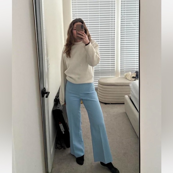 Zara Pants - Women's Light Blue Pants